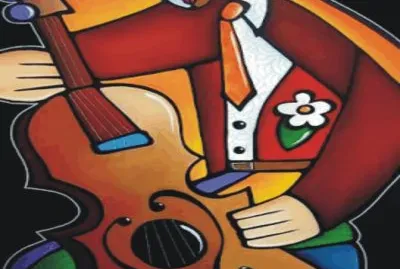 Abstract jigsaw puzzle