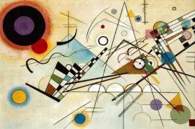 פאזל של æŠ½è±¡å¹¾ä½•è—è¡“