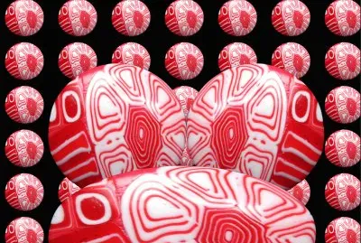 Boules rouges jigsaw puzzle