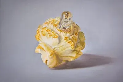 Rosa Espacial (Pintura de Nelson Medina)