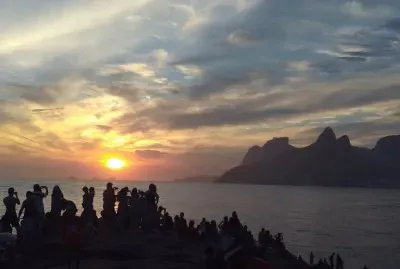 Por do Sol - Pedra do Arpoador -  Rio