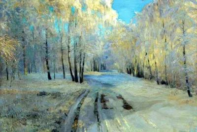 Vassiliev paysage d 'hiver