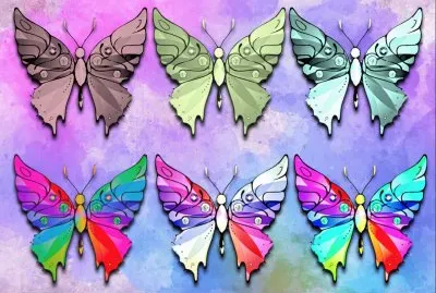 Papillons jigsaw puzzle