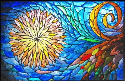 Vitrail jigsaw puzzle