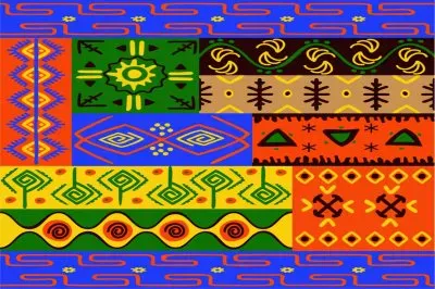 å½©è‰²èƒŒæ™¯ jigsaw puzzle