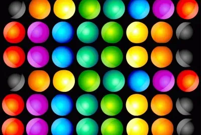Boules colorÃ©es