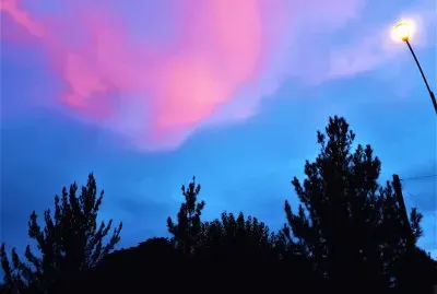 CrepÃºsculo en la Ciudad de Chihuahua.