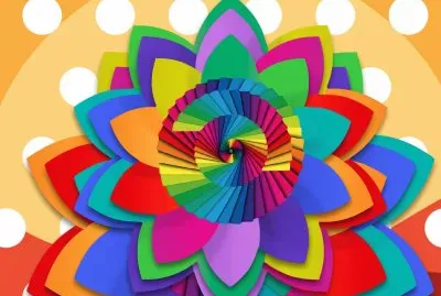 Rosace jigsaw puzzle