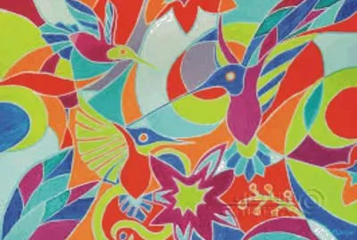 Abstract jigsaw puzzle