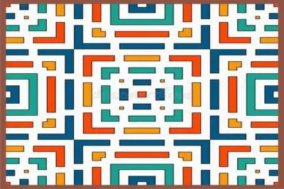 å¹¾ä½•æŠ½è±¡å½©è‰²èƒŒæ™¯ jigsaw puzzle