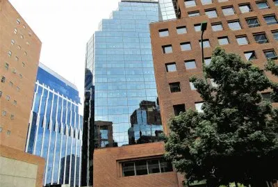 Edificios en Santiago de Chile.