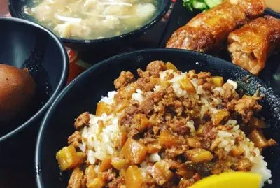 Braised pork rice