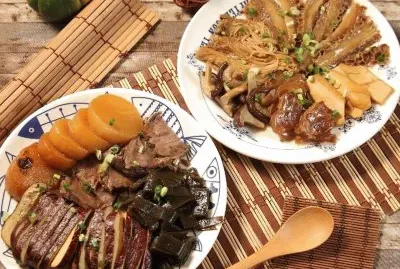 פאזל של Braised dishes