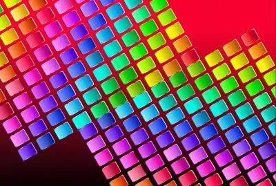 CarrÃ©s colorÃ©s