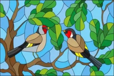 å½©è‰²çŽ»ç’ƒ jigsaw puzzle