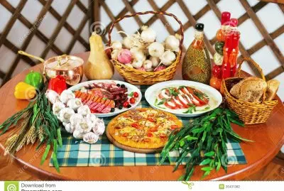 Food jigsaw puzzle