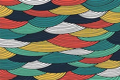 å¹¾ä½•å½©è‰²æ³¢æµª jigsaw puzzle