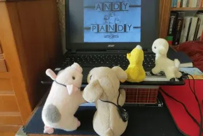 Watching Andy Pandy jigsaw puzzle