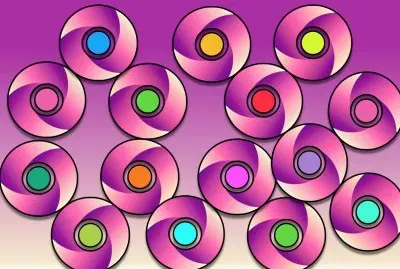 Violet jigsaw puzzle