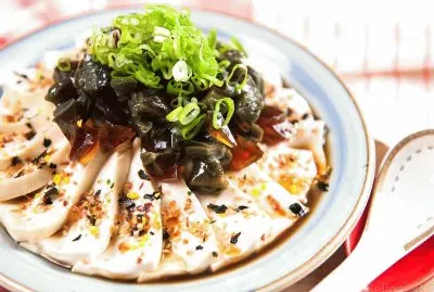 Preserved egg   tofu jigsaw puzzle