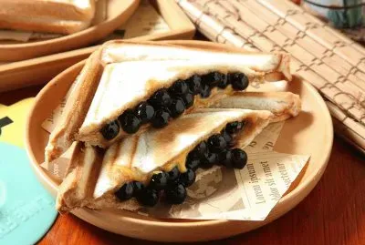 Boba hot pressed sandwich