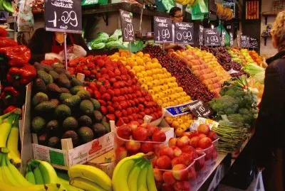 La Boqueria, Las Ramblas, Barcelona, Spain