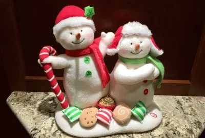 פאזל של Mr and Mrs Snowman Christmas