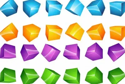Cubes couleur
