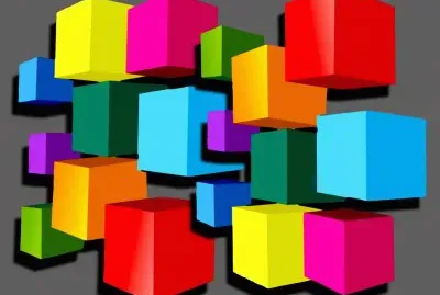 Cubes couleur