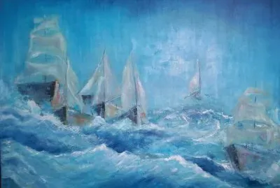 TORMENTA EN EL OCÃ‰ANO
