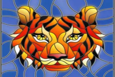 å½©è‰²çŽ»ç’ƒ jigsaw puzzle