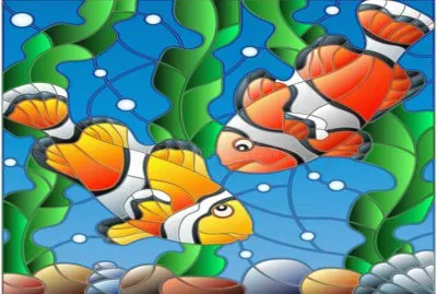 å½©è‰²çŽ»ç’ƒ jigsaw puzzle