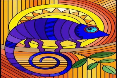 å½©è‰²çŽ»ç’ƒ jigsaw puzzle