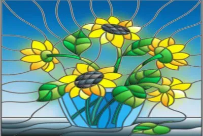 å½©è‰²çŽ»ç’ƒ jigsaw puzzle