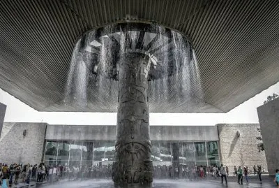 CASCADA MUSEO NACIONAL DE ANTROPOLOGIA