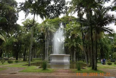 Chafariz na praça