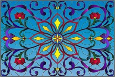 å½©è‰²çŽ»ç’ƒ jigsaw puzzle