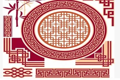 ä¸­å¼ç·šæ¢çŸ¢é‡åœ–