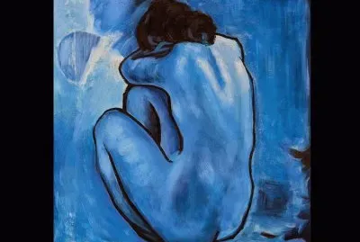 Desnudo azul