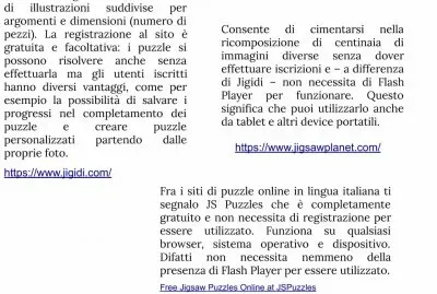 Presentazione  APP puzzle