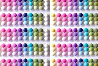 Boules colorÃ©es