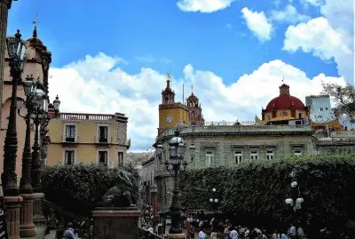 Centro histÃ³rico de la Ciudad de Guanajuato.