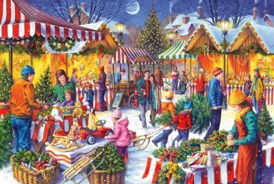 פאזל של Mercado de Navidad