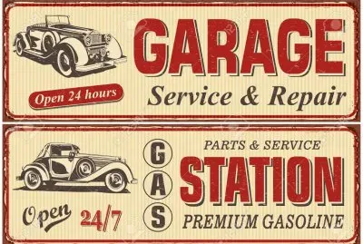 Vintage Car Poster 6 jigsaw puzzle