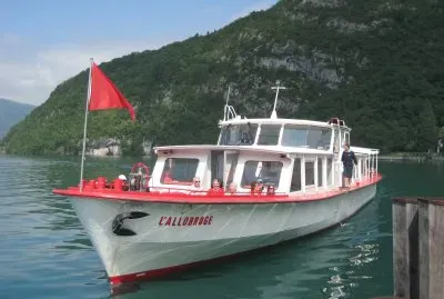 Tour Boat, Lake Annecy, France