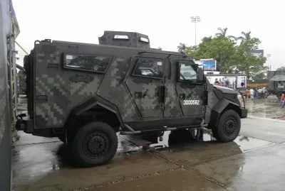 armored army vehicle of MÃ©xico