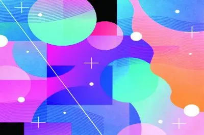 פאזל של å½©è‰²èƒŒæ™¯ç´ æ