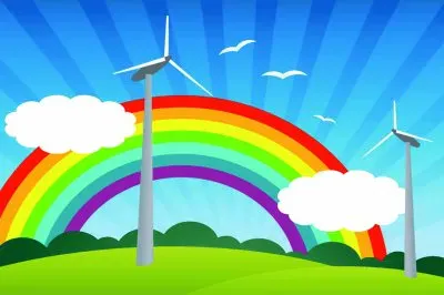 å½©è‰²é¢¨æ™¯ç´ æ jigsaw puzzle