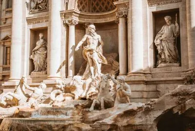 FUENTE DE TREVI, ROMA, ITALIA jigsaw puzzle