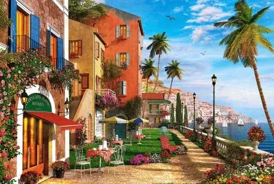 Casas del lago jigsaw puzzle